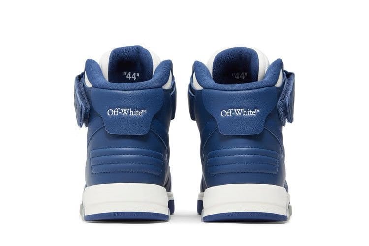 Off-White Out of Office Mid Blue White Clear Sole
