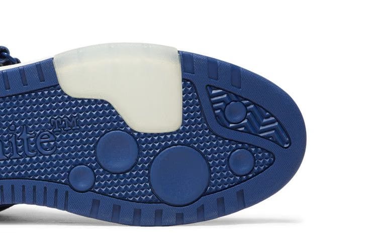 Off-White Out of Office Mid Blue White Clear Sole