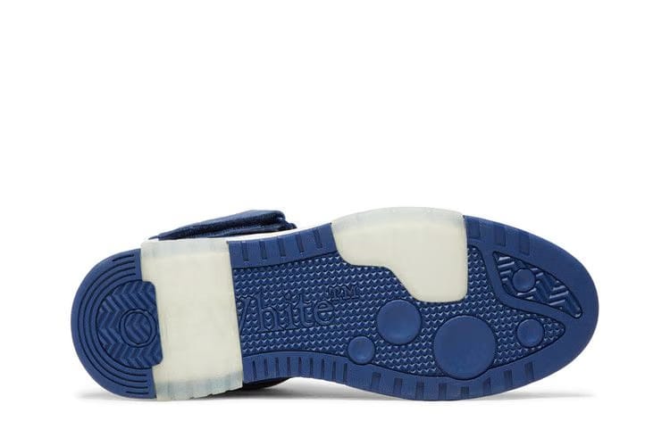 Off-White Out of Office Mid Blue White Clear Sole