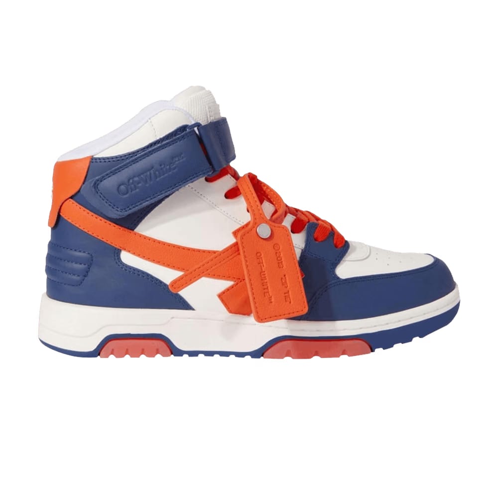 Off-White Out Of Office Mid Navy Blue Bright Orange