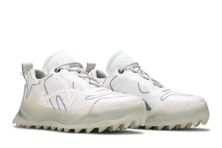 Off-White ODSY-1000 Transparent Sole - White Silver