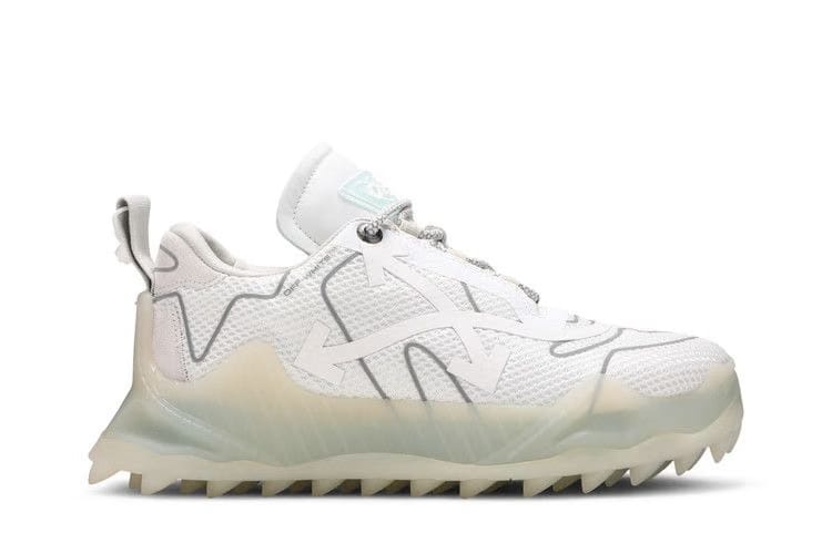 Off-White ODSY-1000 Transparent Sole - White Silver