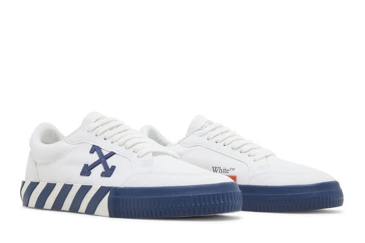 Off-White Vulc Sneaker White Navy Blue