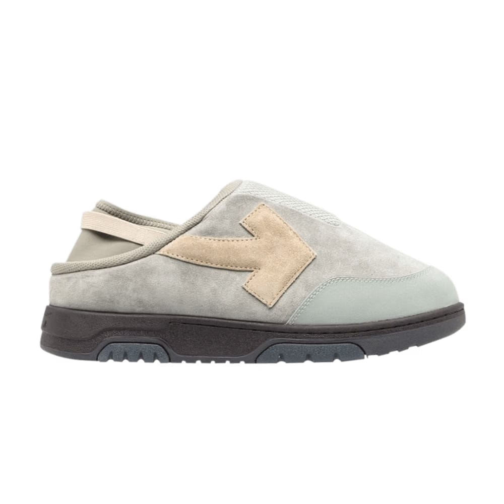 Off-White Out of Office Mule Light Grey Beige