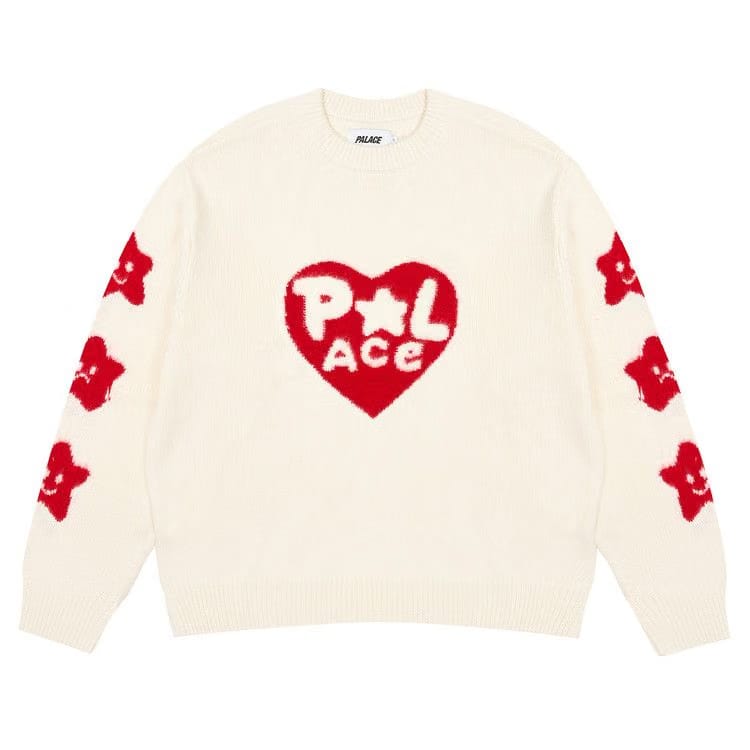 Palace Cosy Knit Soft White