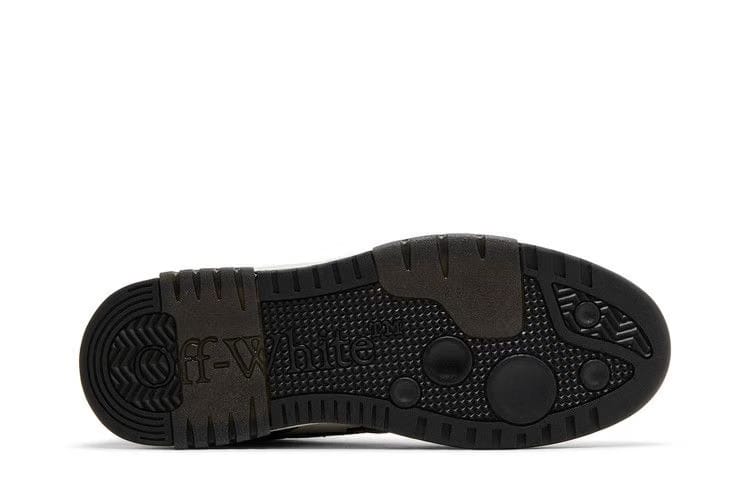 Off-White Out of Office Black White Distressed