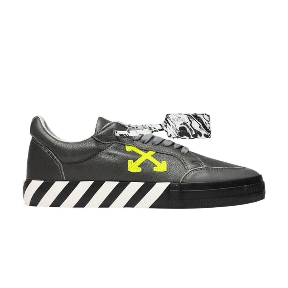 Off-White Vulc Sneaker Low Grey Green Fluo