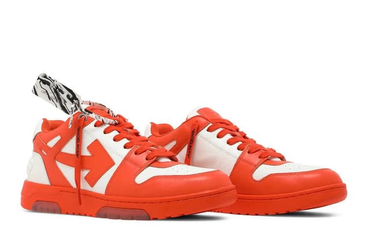 Off-White Out of Office Low White Orange