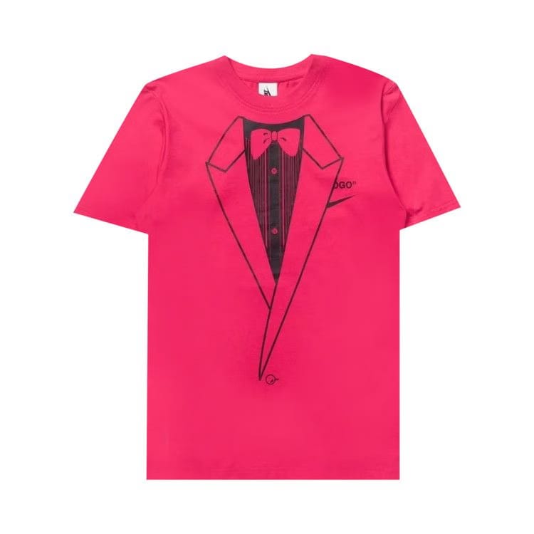 Nike Women's x Off-White NRG A6 T-Shirt Pink Rush/Black