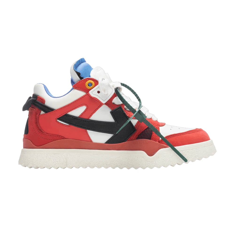 Off-White New Mid Sponge Red Black Blue