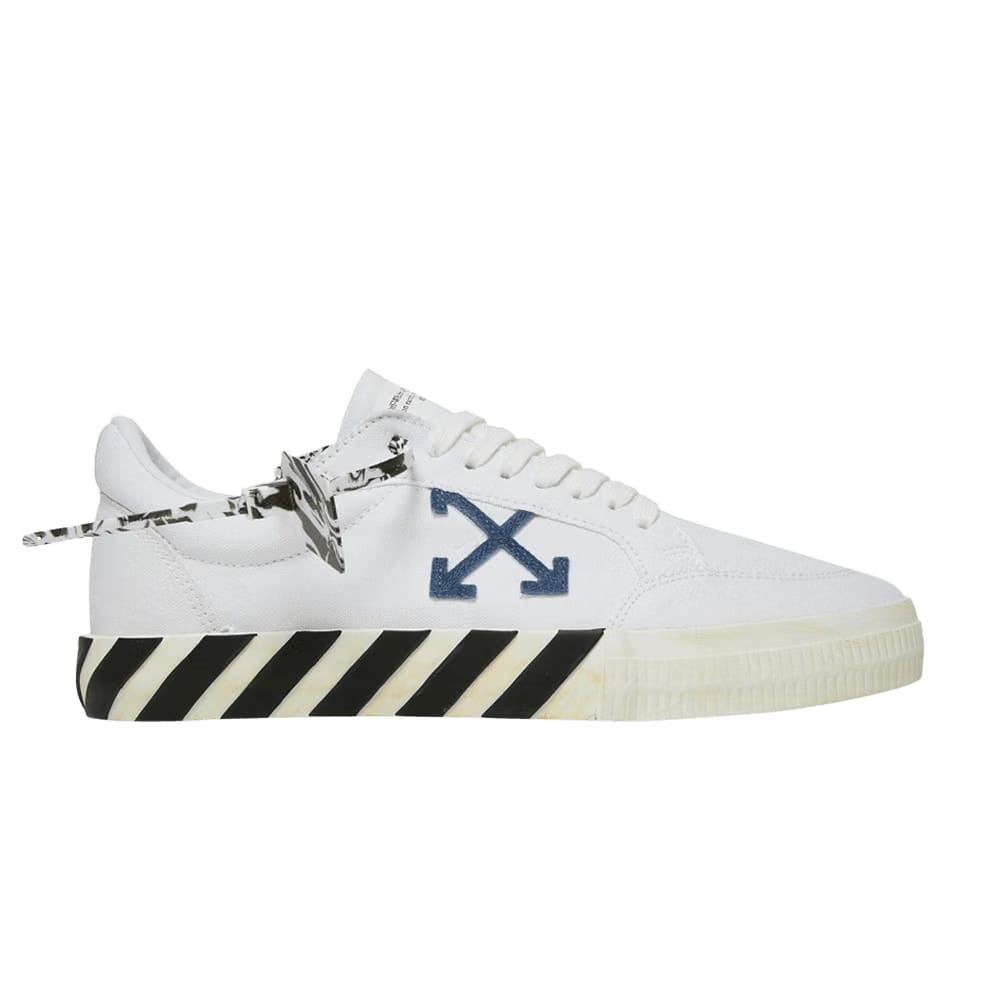 Off-White Vulc Sneaker White Navy Blue 2022