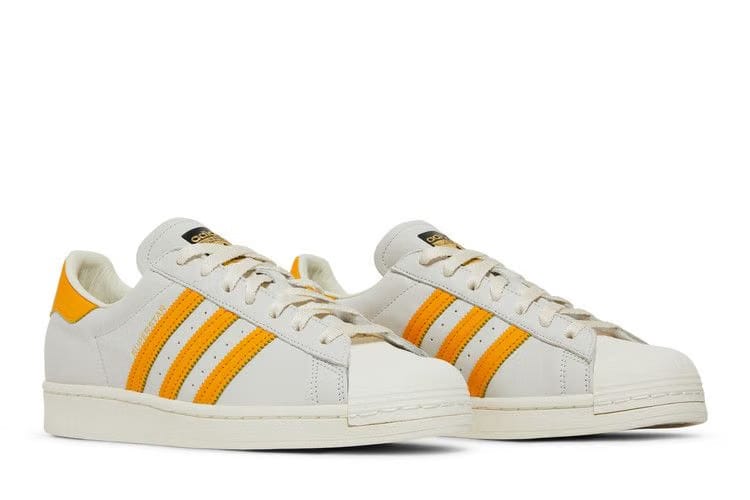 Adidas Superstar Off White Collegiate Gold