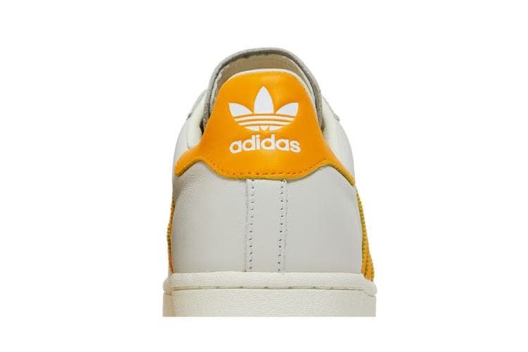 Adidas Superstar Off White Collegiate Gold
