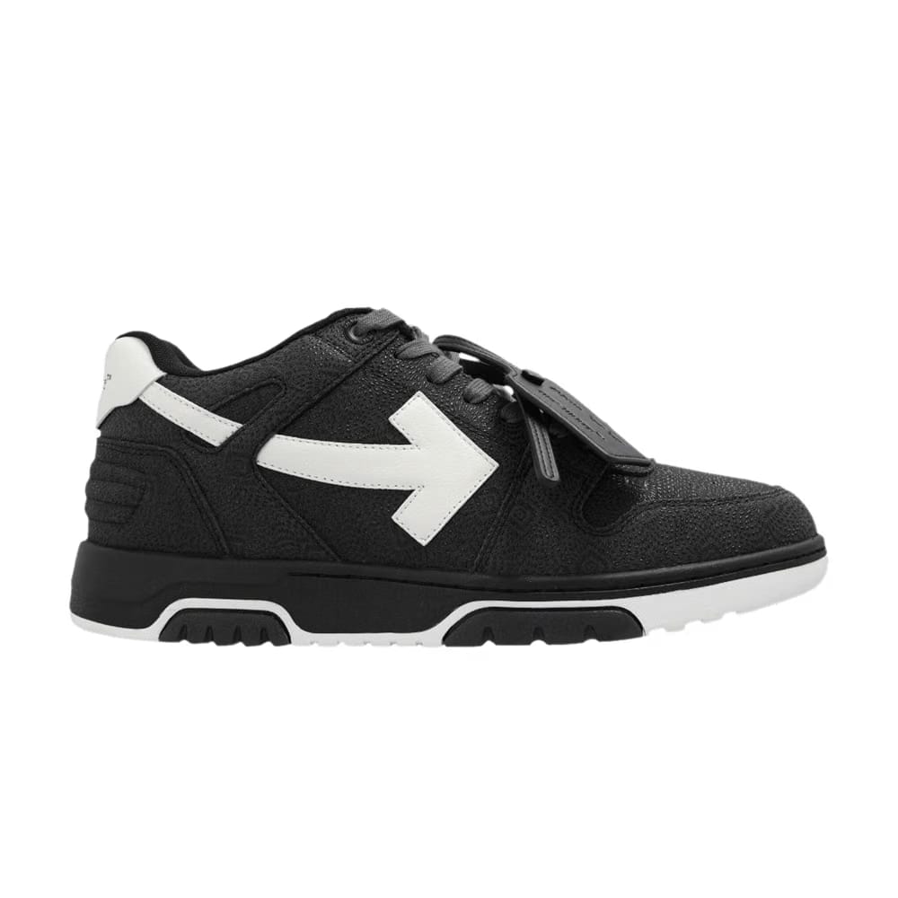 Off-White Out of Office Low Black White Embossed