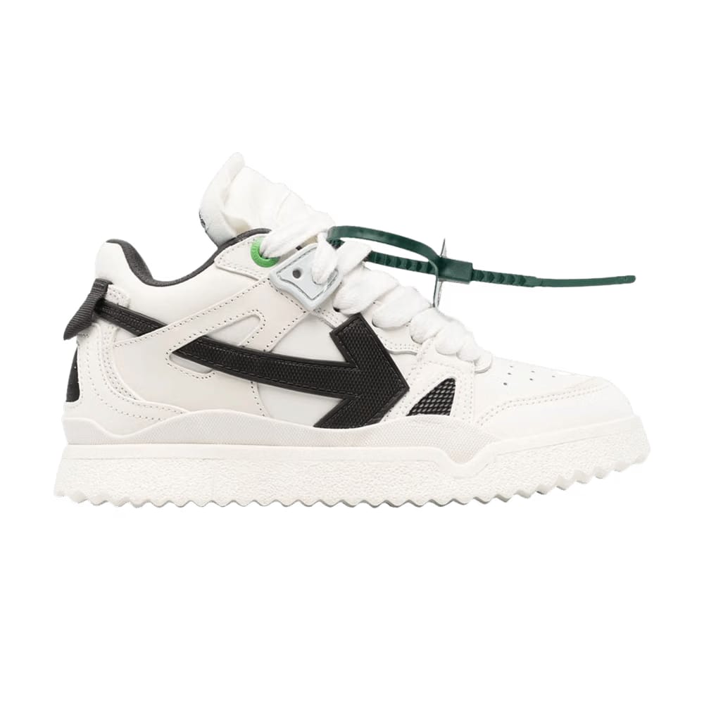 Off-White Wmns New Sponge Mid 'White Black' 2023