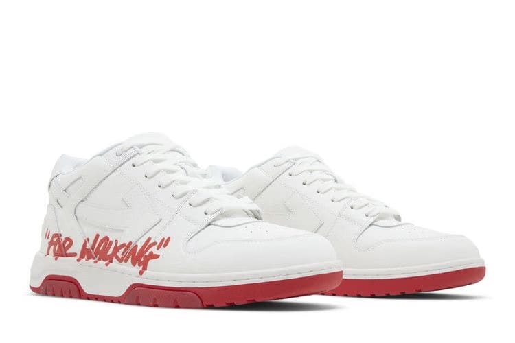 Off-White Out of Office Low For Walking - White Red 2023