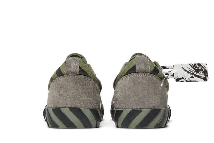 Off-White Vulc Sneaker Low Khaki Red