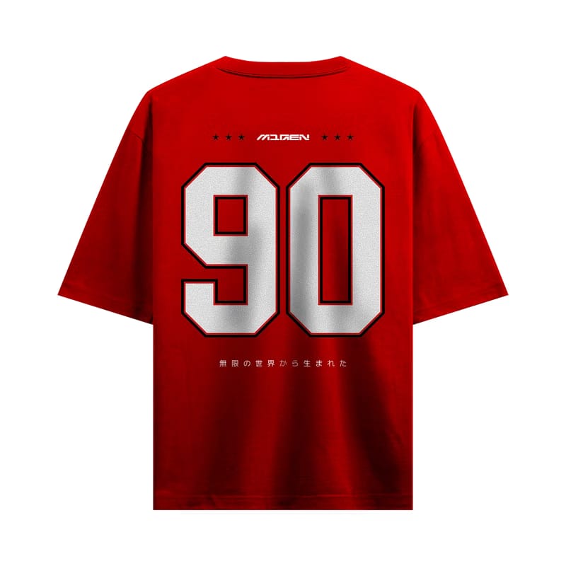 Myugen Cultured Club Oversized T-Shirt Red