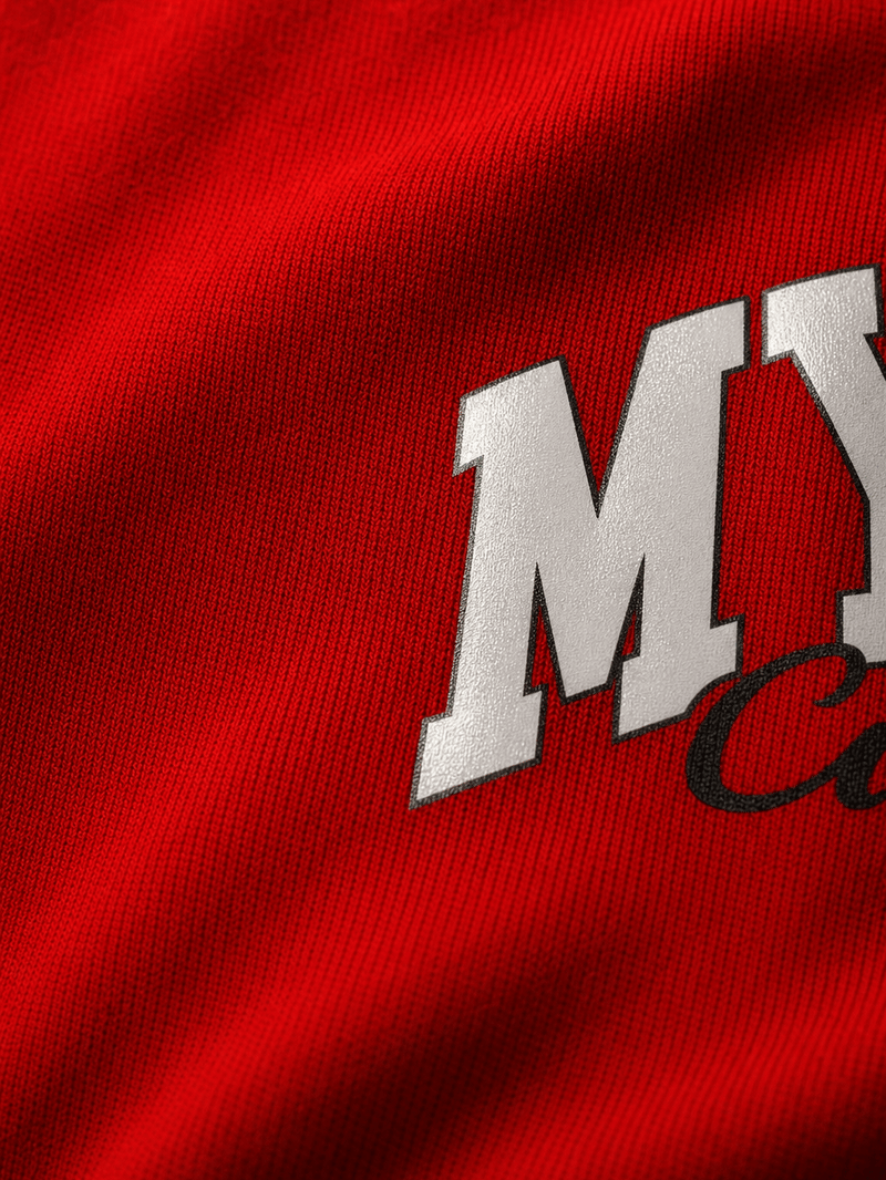 Myugen Cultured Club Oversized T-Shirt Red