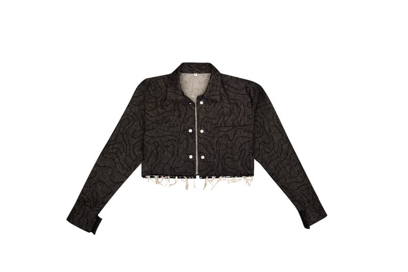 CROPPED THREAD THEORY JACKET