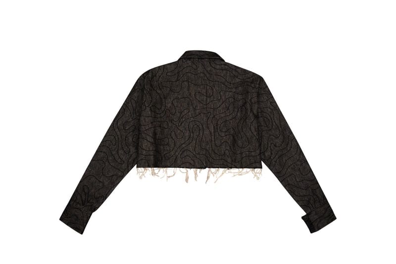 CROPPED THREAD THEORY JACKET