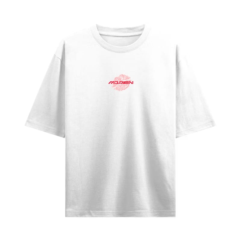 Myugen Desires Justify Oversized T-Shirt White
