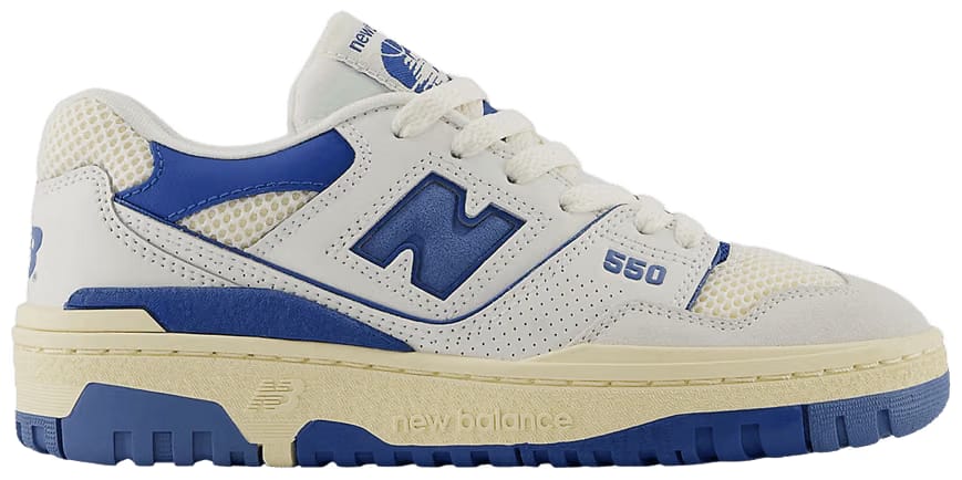 New Balance 550 Big Kid Heron Blue Sea Salt