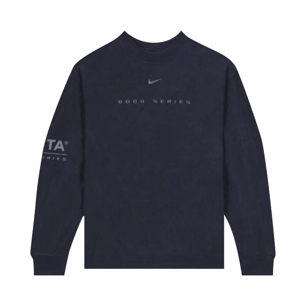 Nike x NOCTA NRG Long-Sleeve Mock Neck T-Shirt (Asia Sizing) Dark Obsidian