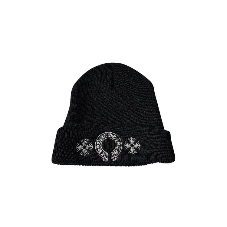 Chrome Hearts Horseshoe Beanie Black