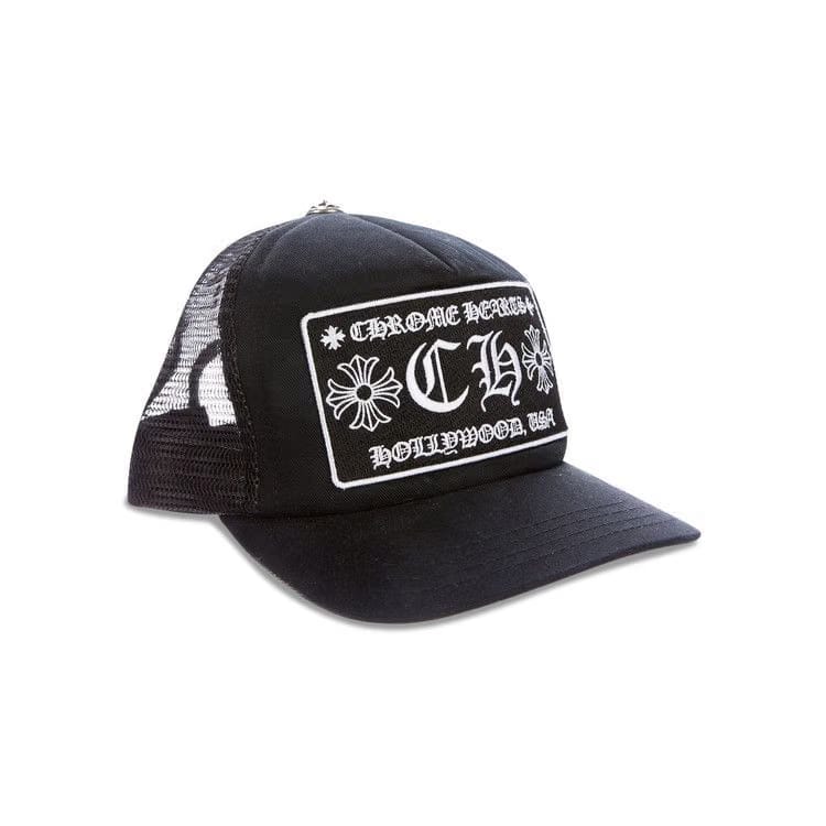 Chrome Hearts Ch Hollywood Trucker Hat Black
