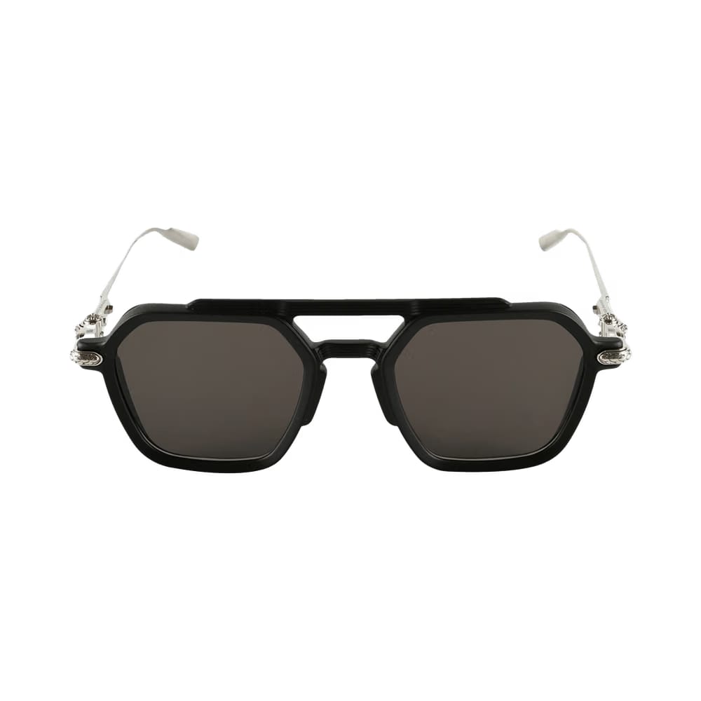 Chrome Hearts Fuckery Sunglasses Matte Black/Shiny Silver