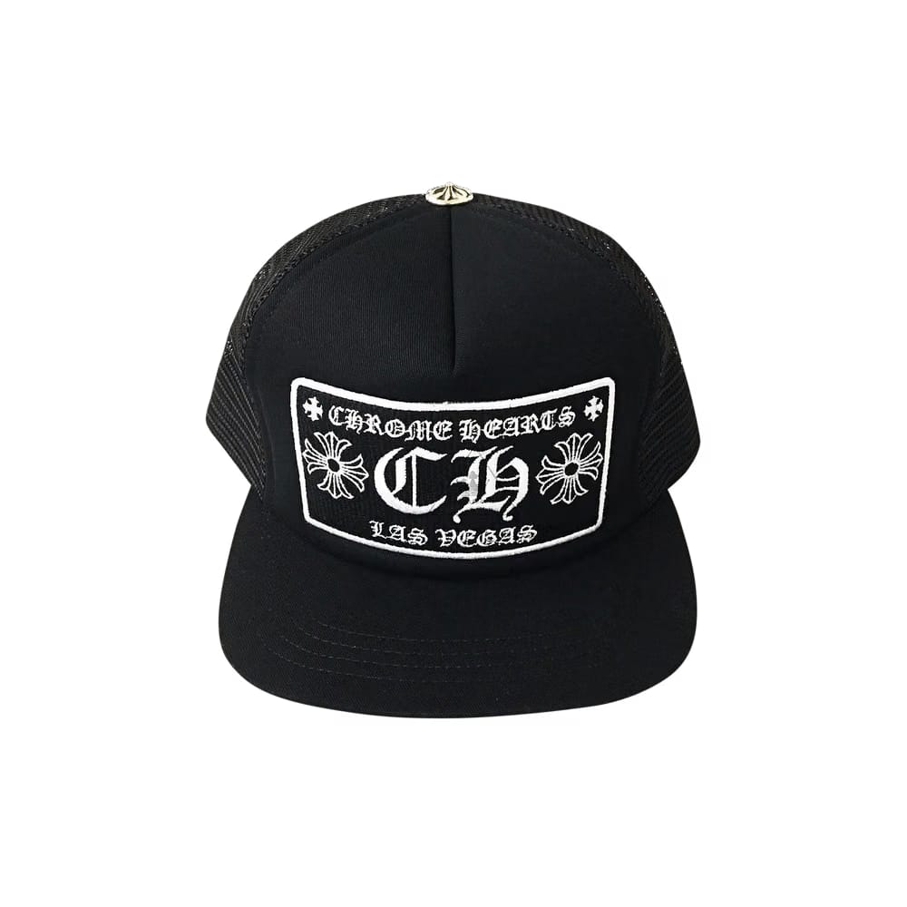 Chrome Hearts Ch Las Vegas Trucker Hat Black