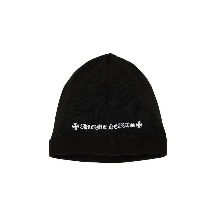 Chrome Hearts Skull Cross Logo Beanie Black/White