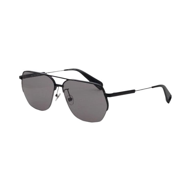 Jacquemus x Linda Farrow Aviator Sunglasses Black/Grey