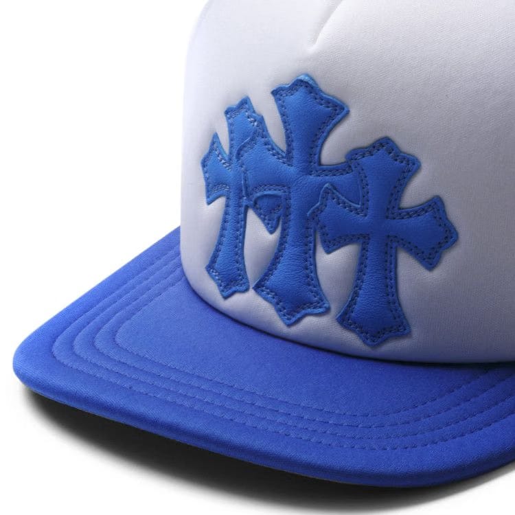 Chrome Hearts Cemetery Trucker Hat Blue