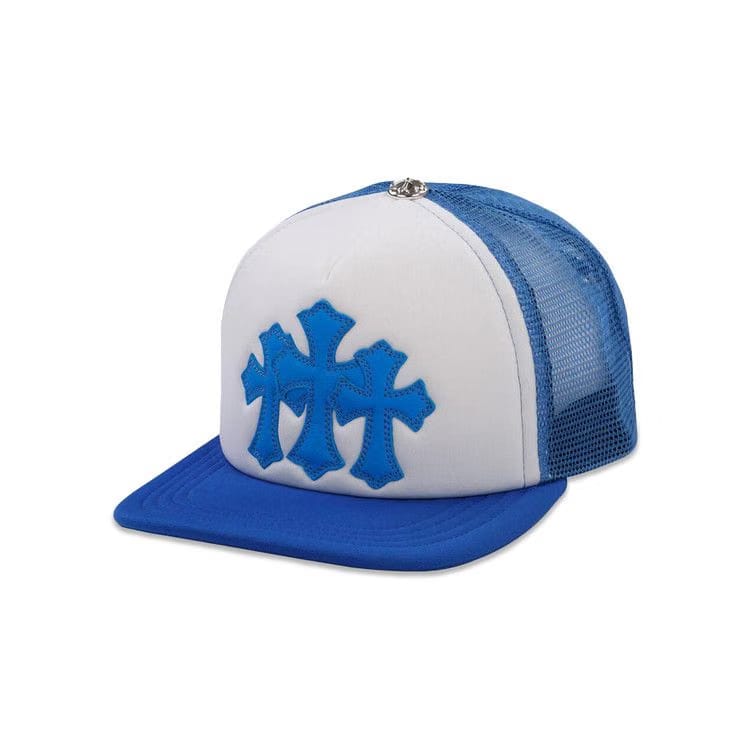 Chrome Hearts Cemetery Trucker Hat Blue