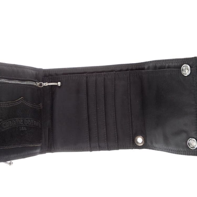 Chrome Hearts Nylon Wallet Silver