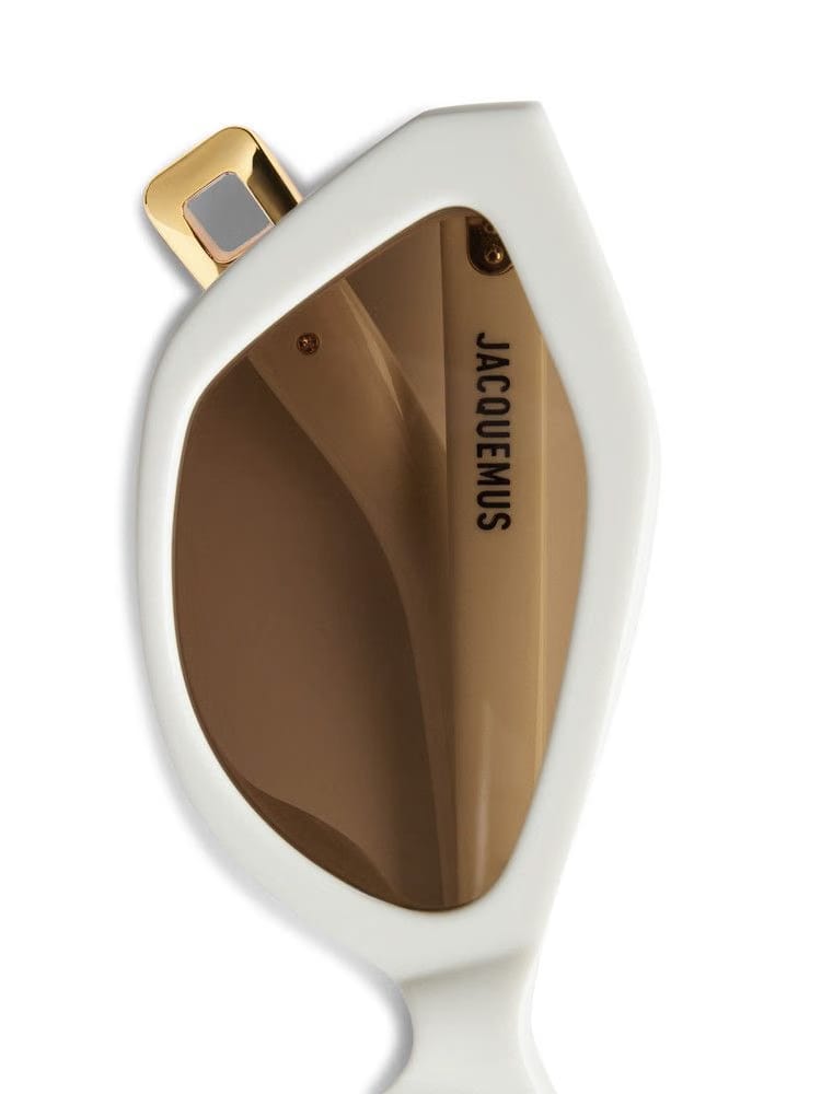 Jacquemus Carino Sunglasses White