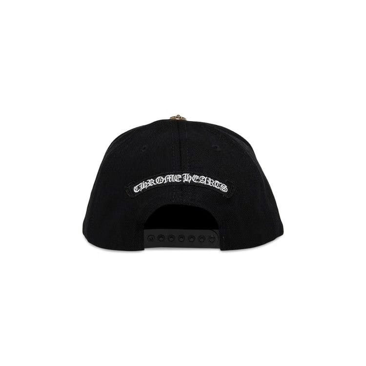 Chrome Hearts Horseshoe Denim Snapback Black