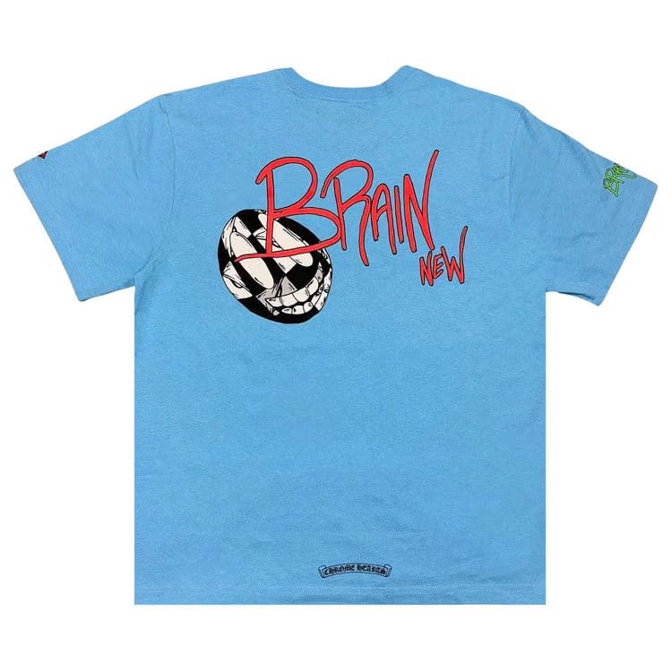 Chrome Hearts Matty Boy Brain New T-Shirt Baby Blue