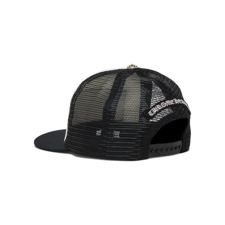 Chrome Hearts Chomper Hollywood Trucker Hat Black/White