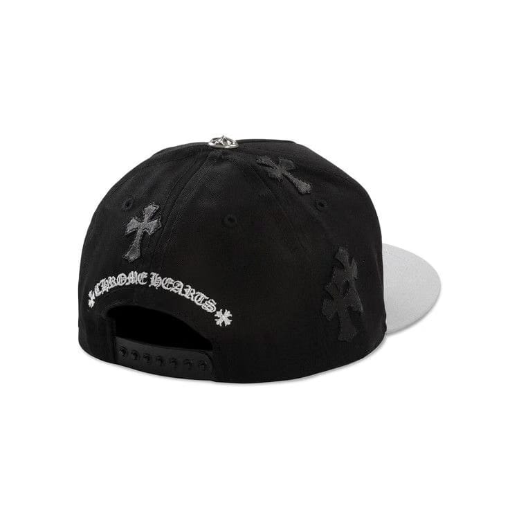 Chrome Hearts Cross Patch Hat Black/White
