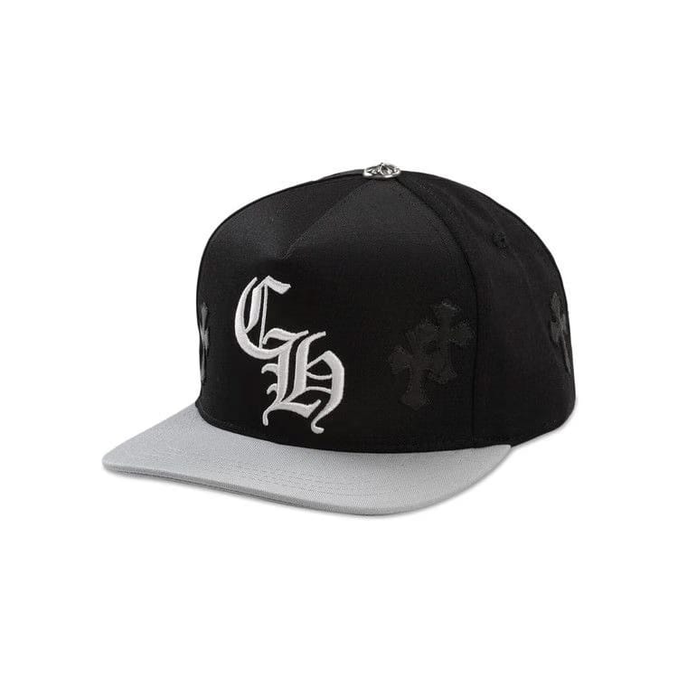 Chrome Hearts Cross Patch Hat Black/White
