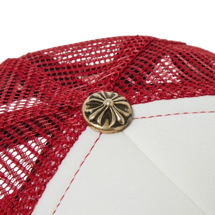 Chrome Hearts Sex Records Trucker Hat White/Red