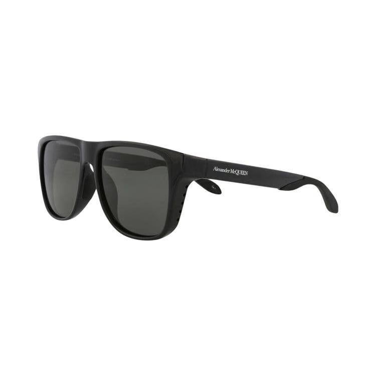 Alexander McQueen Square Injection Sunglasses Black/Grey