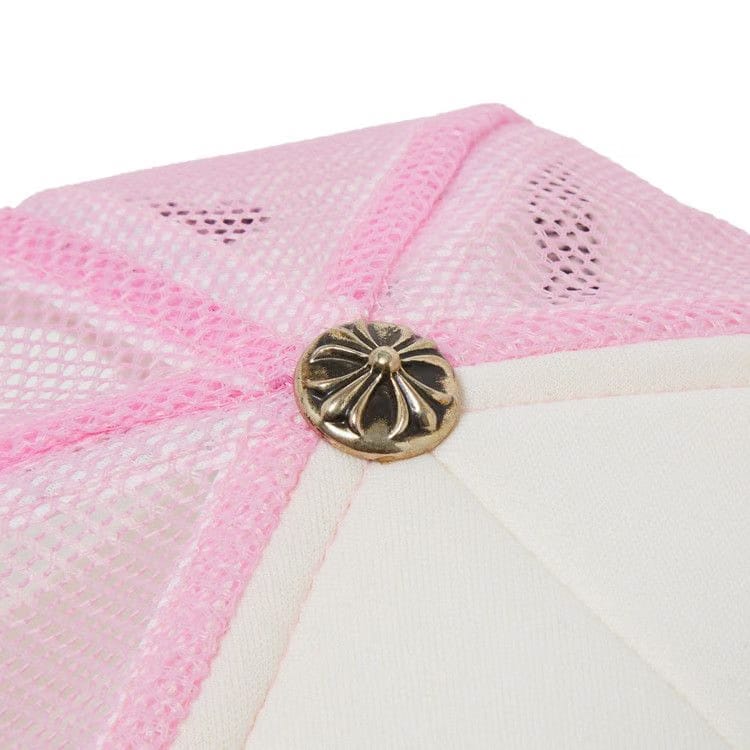 Chrome Hearts Sex Records Hat White/Pink
