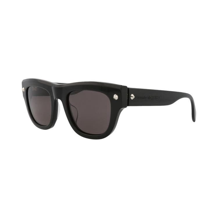Alexander McQueen Square Sunglasses Black/Grey