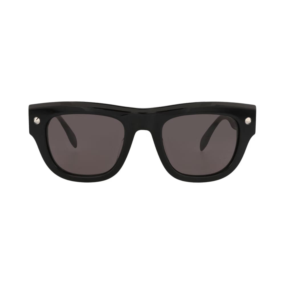 Alexander McQueen Square Sunglasses Black/Grey