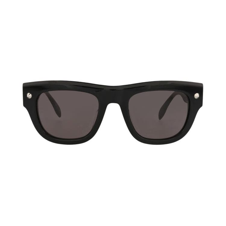 Alexander McQueen Square Sunglasses Black/Grey