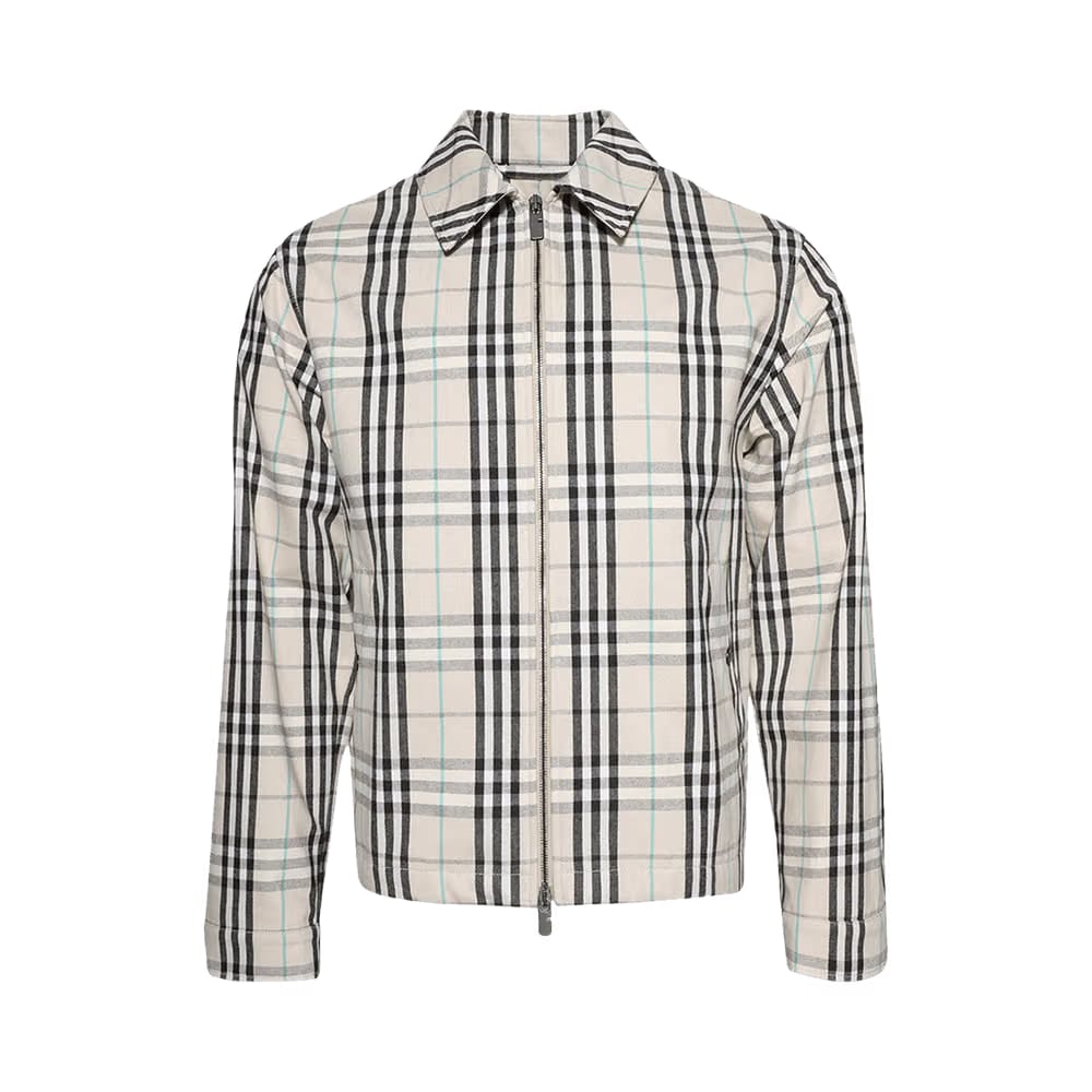 Burberry Check Harrington Jacket Husk
